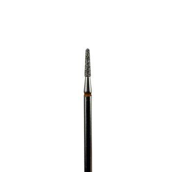 Diamond milling cutter macrO, "rounded cone", red notch, d 018
