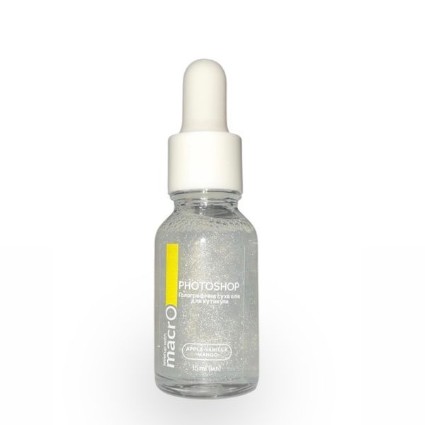 Суха олійка для кутикули macrO Apple, Vanilla, Mango, 15 ml SO-AVM15 фото