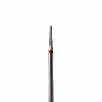 Diamond cutter macrO, "rounded elongated cone", red notch d 018