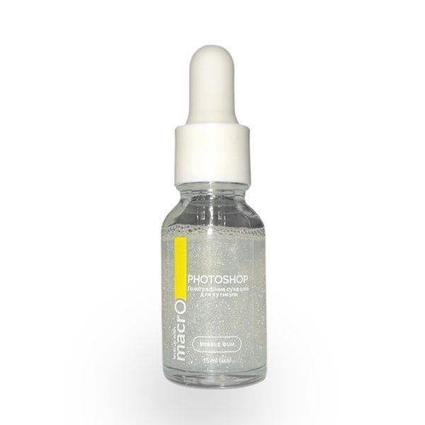 Суха олійка для кутикули macrO Bubble Gum, 15 ml SO-BG15 фото