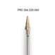 Фреза твердосплавна macrO PRO 266060G, зелена насічка (жорсткий абразив з nano-напиленням) PRO266.220.060 фото 2